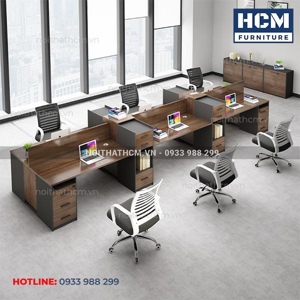 Cụm bàn làm việc 6 người CB-04