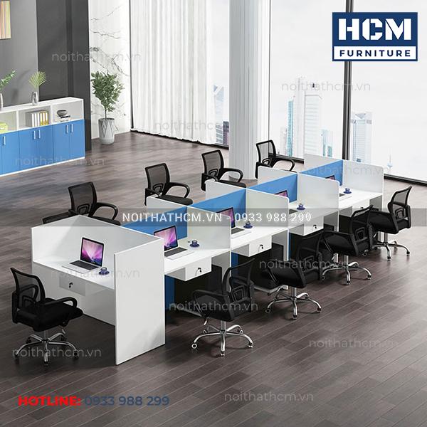 Cụm bàn làm việc 9 người CB-05